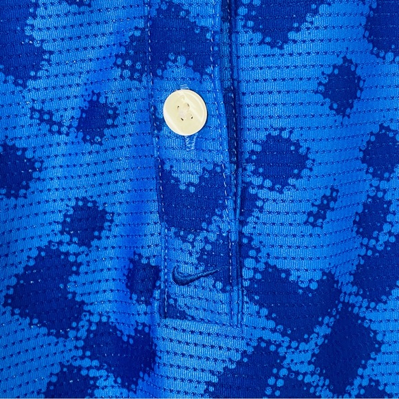 Blue NIKE GOLF Dri-Fit Sleeveless Collared Golf Shirt - Women’s M - Picture 8 of 12